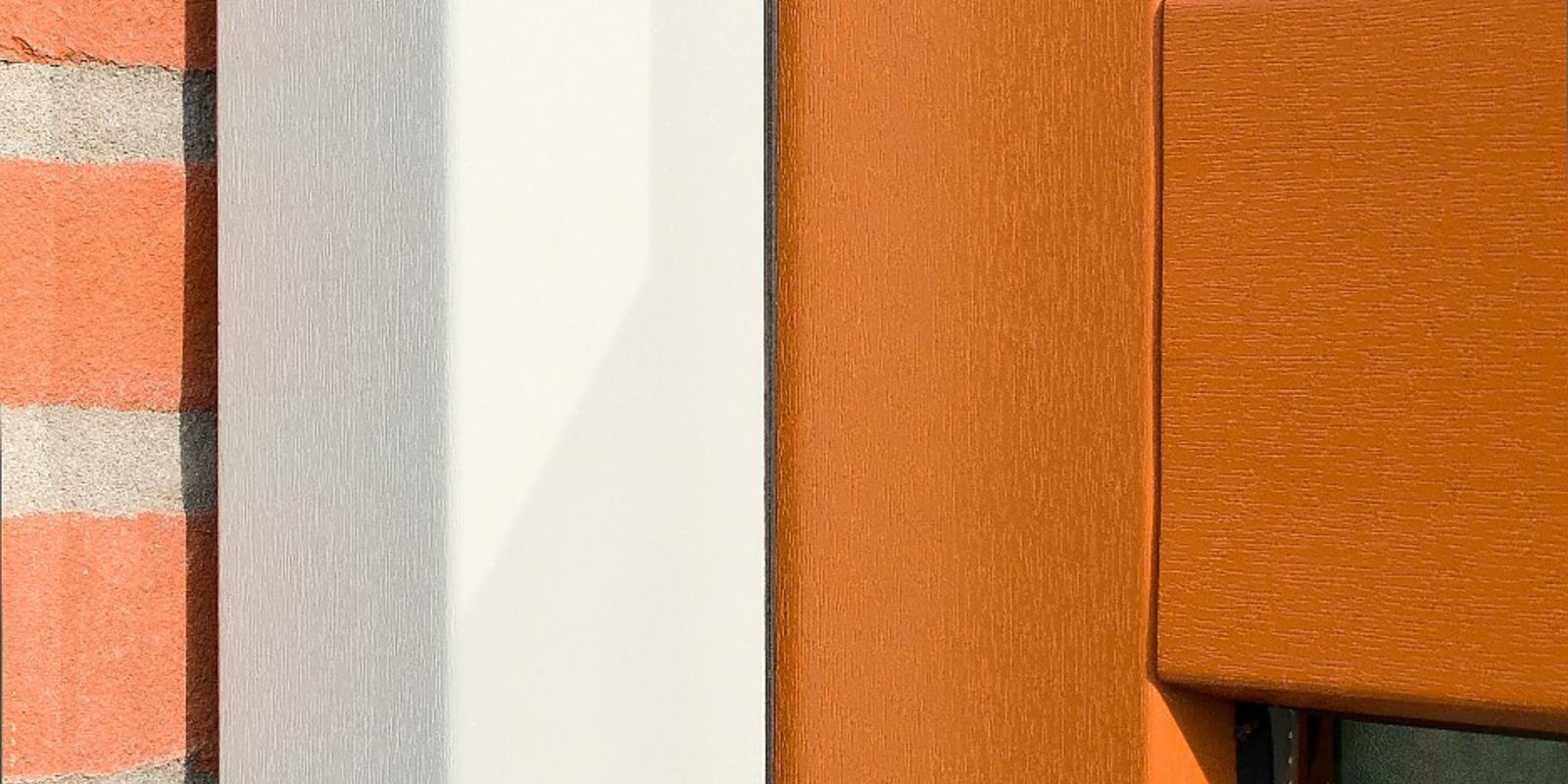 kunststof kozijnen met houtlookverbinding